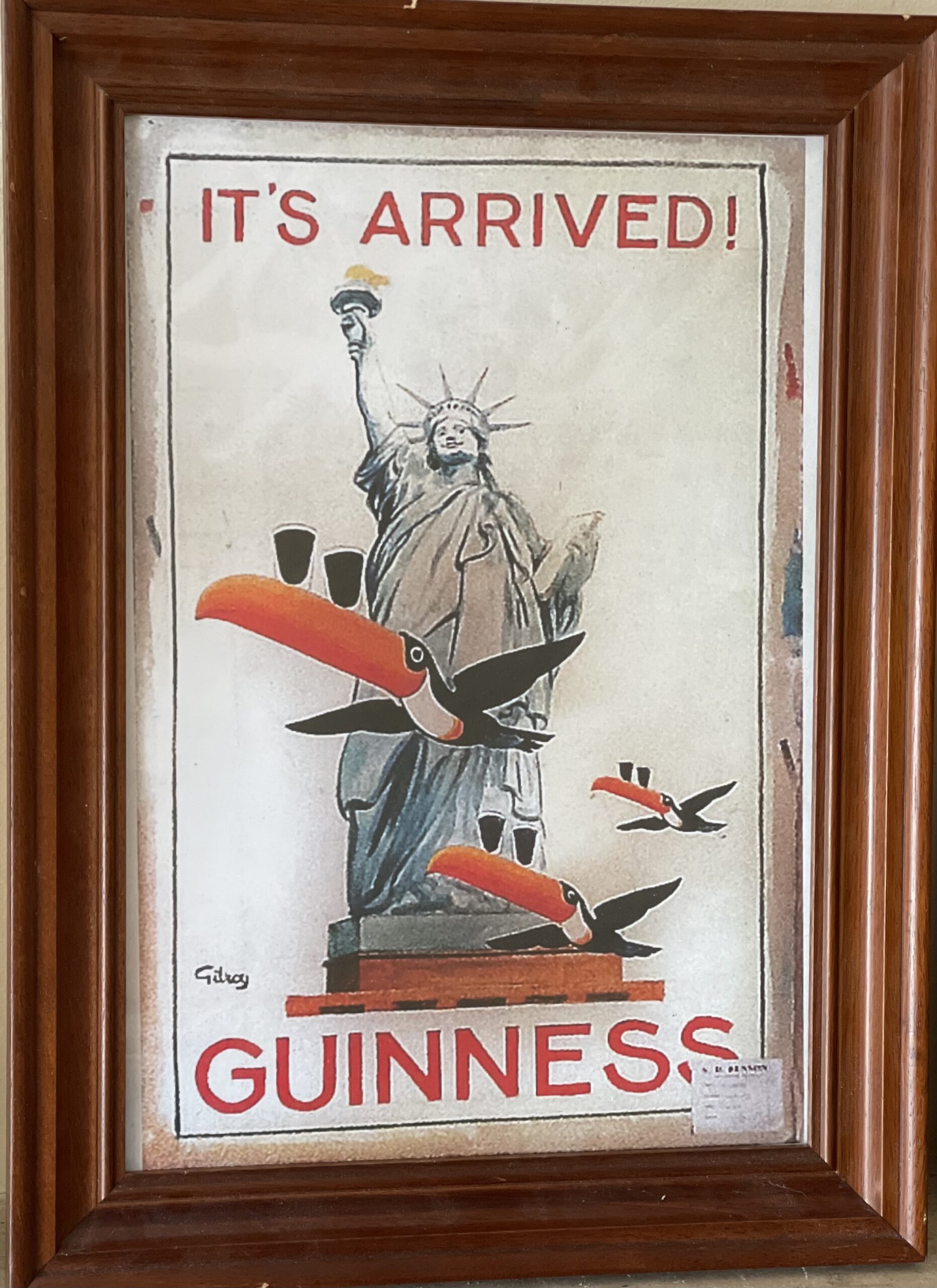 John Gilroy Guinness Lost Archive-Statue of Liberty-Guinness It's